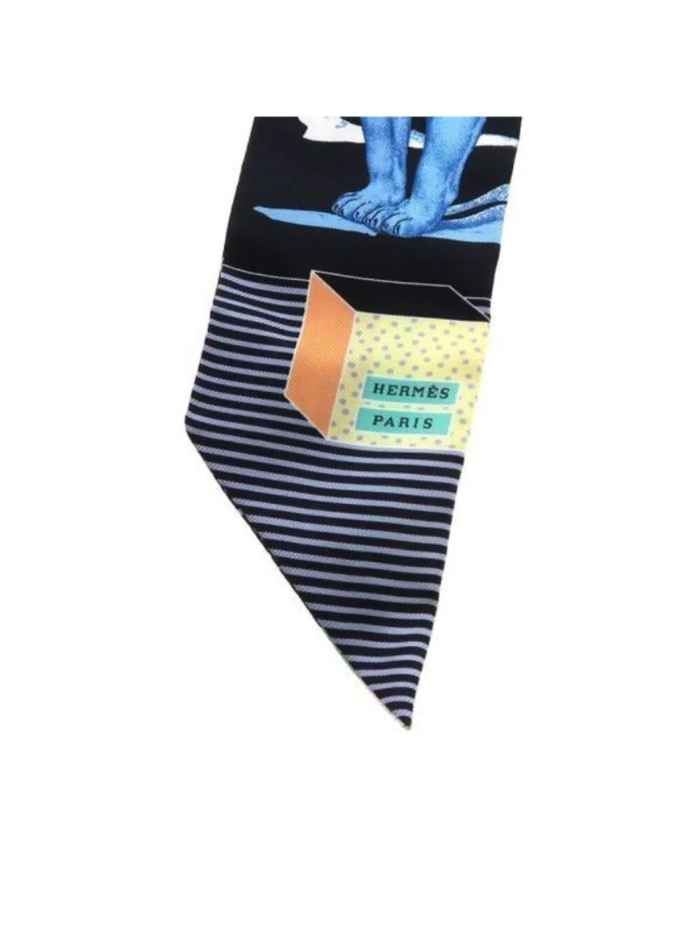 Hermes Twilly Scarf Multicolor - Picture 6 of 8